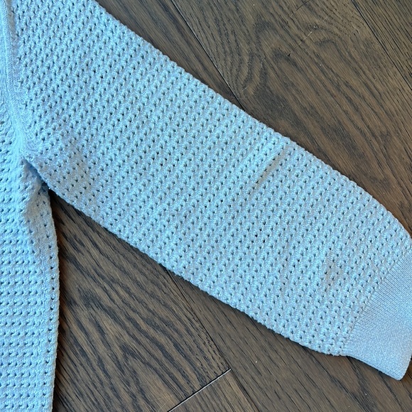 JACK WILL- PASTEL BLUE COTTON SWEATER- SIZE 8 - Picture 4 of 9